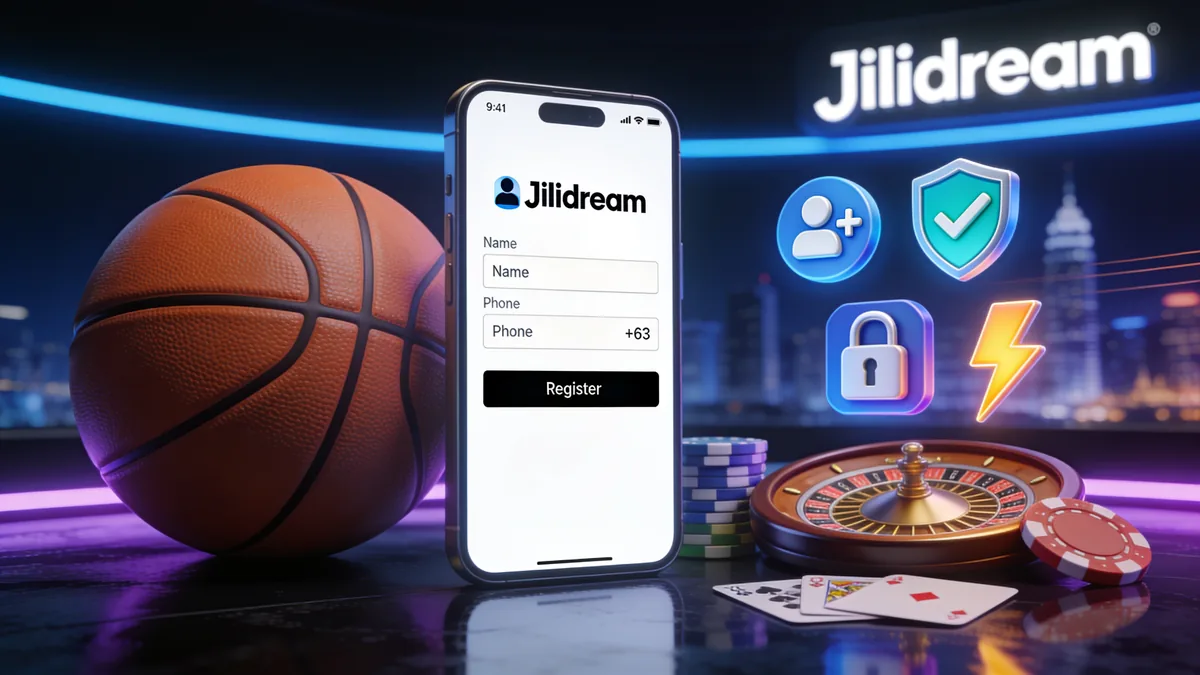 How to Register at JILIDREAM for players in the Philippines